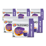 Packaging of Tassimo Cadbury Orange coffee pods on a white background
