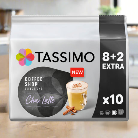 Tassimo Chai Latte 10 pods per pack kitchen image