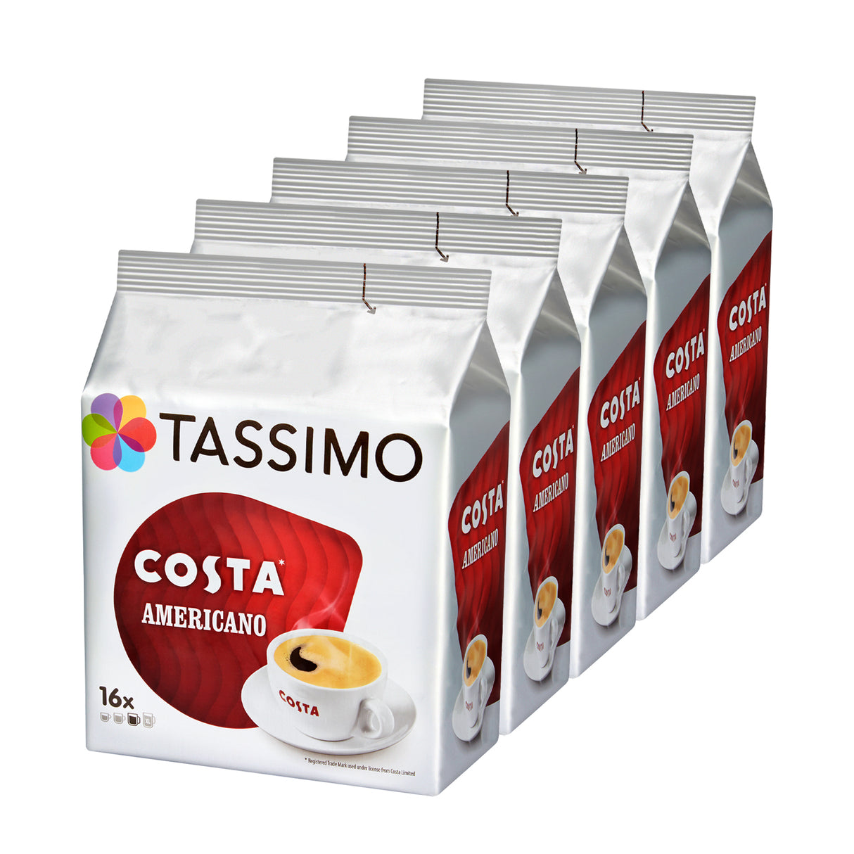 Tassimo Costa Americano Pods 