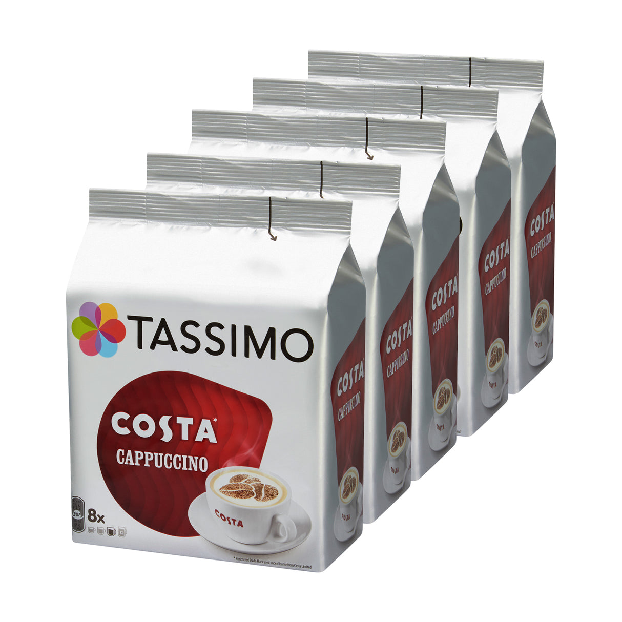 Tassimo Costa Cappuccino 5 pack