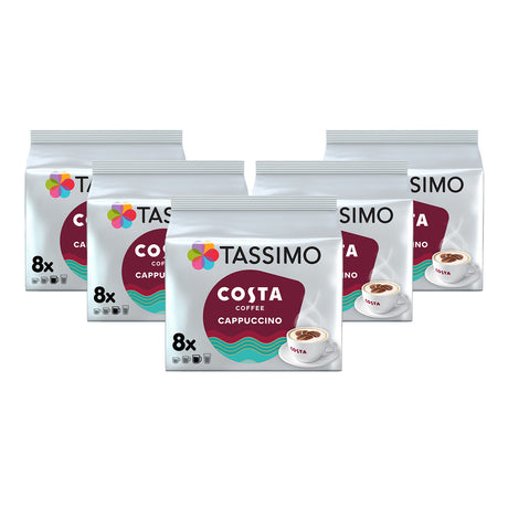 Tassimo Costa Cappuccino 5 pack