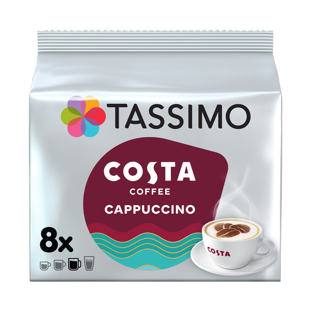 Tassimo Costa Cappuccino pack