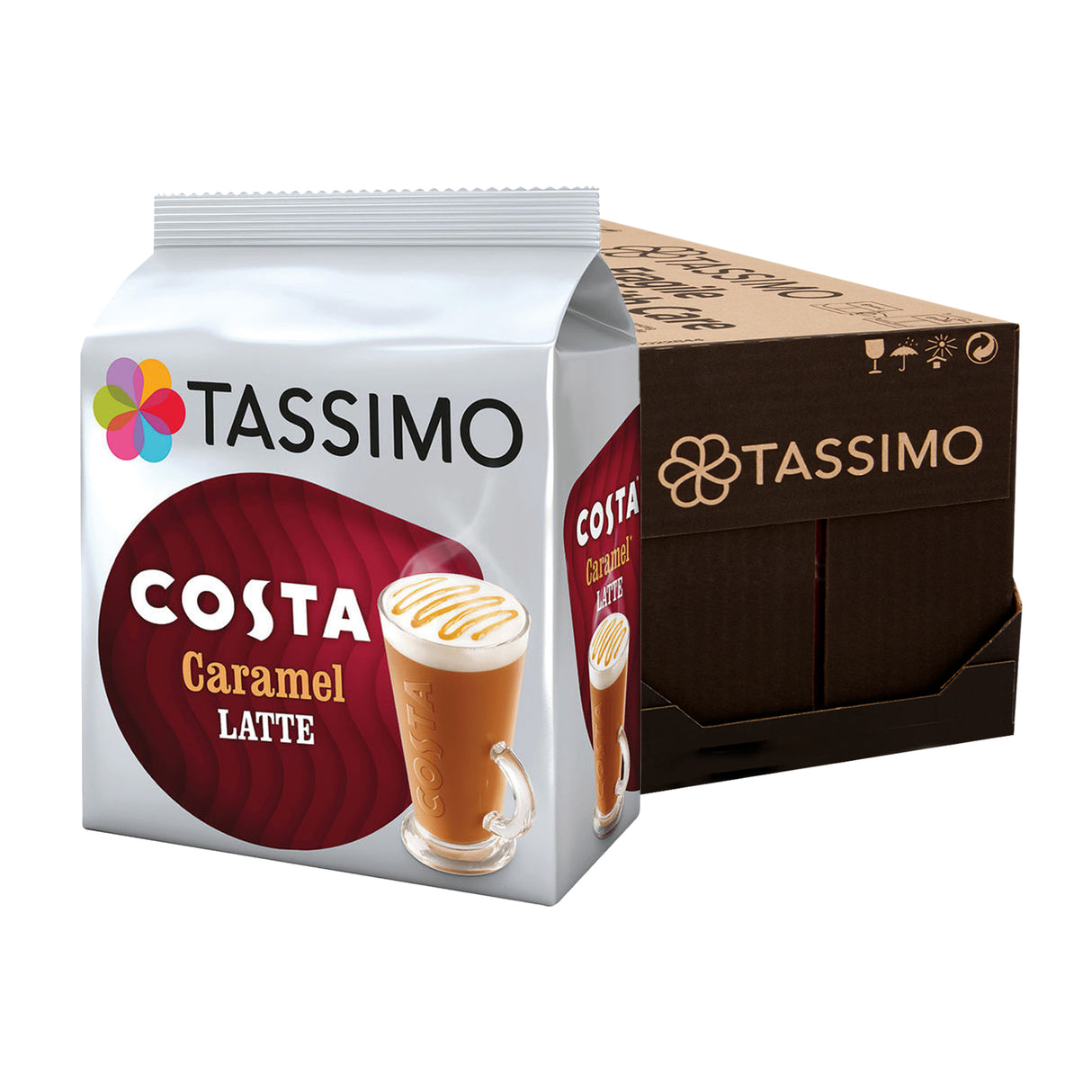 Tassimo Costa Caramel Latte Case Pack