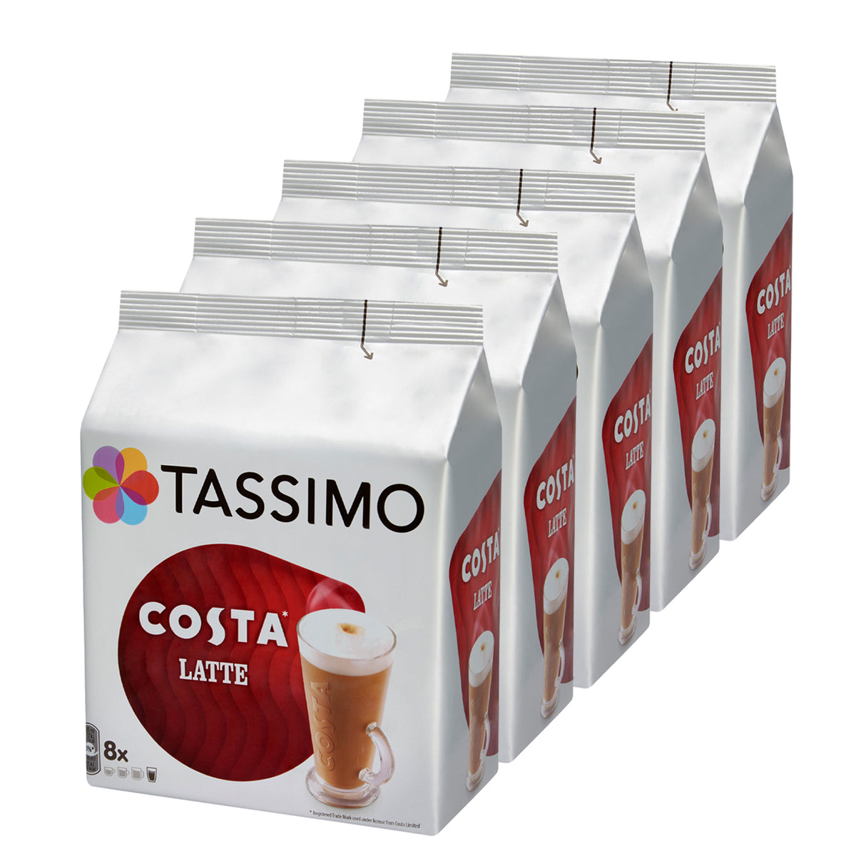 Tassimo Costa Latte 5pack