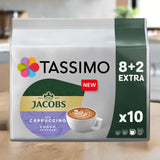 Tassimo Jacobs Cappuccino Choco Coffee Pods Case