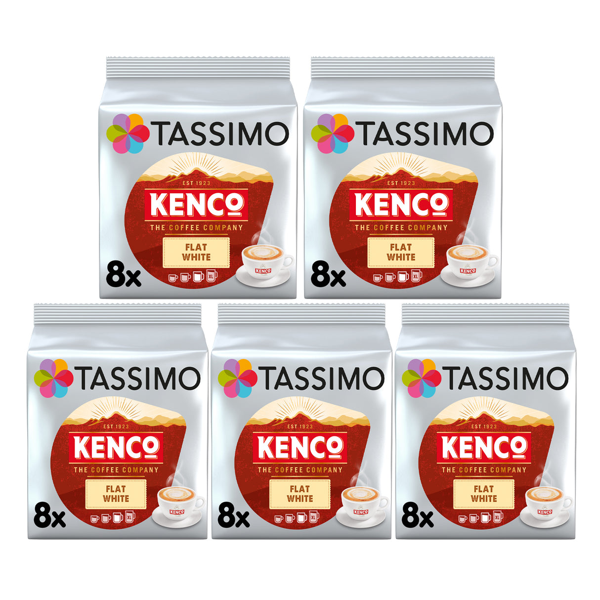 Tassimo Kenco Flat White Pods Case