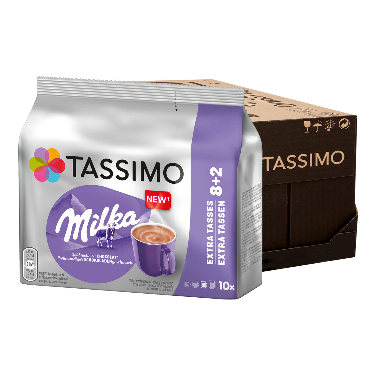 milka with case