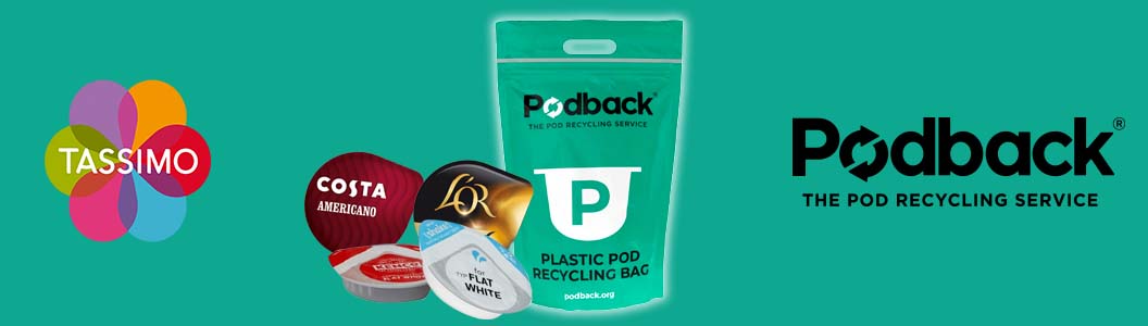 Podback Plastic Tassimo Pods Coffee T Discs Save on Tassimo Cases