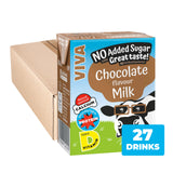 Viva Chocolate Flavoured Milk Cartons 27x200ml