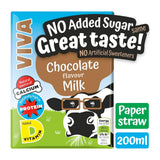 Viva Chocolate Flavoured Milk Cartons 27x200ml