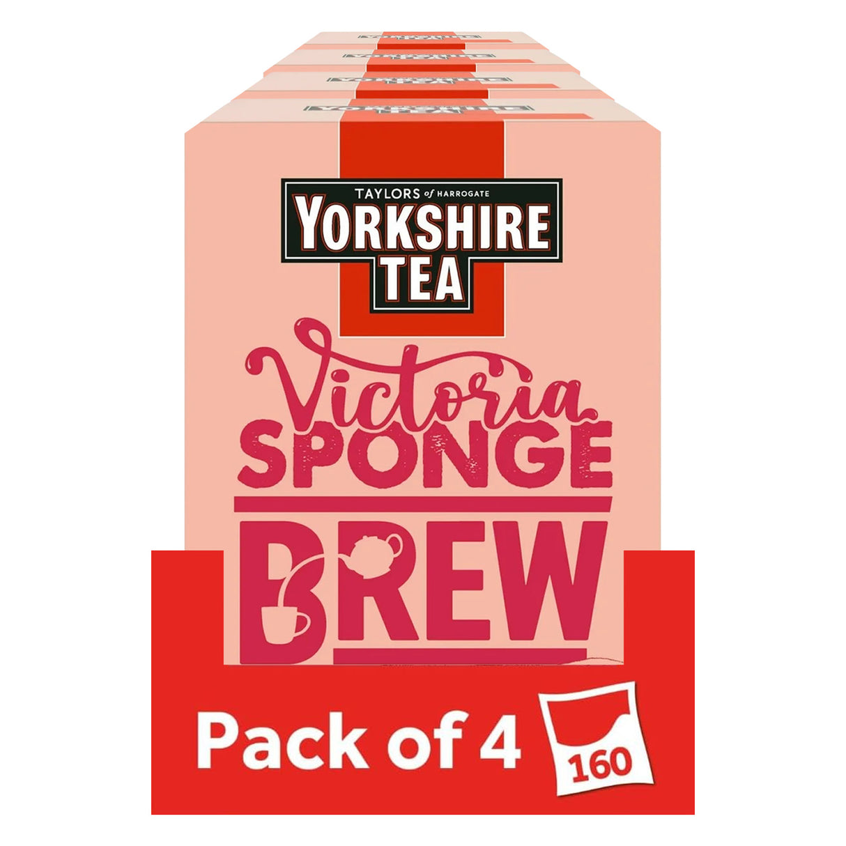 Yorkshire Tea Victoria Sponge Tea Bags 4x40