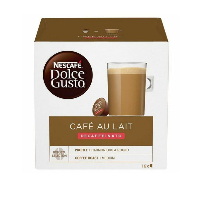 Nescafé Dolce Gusto Cafe Au Lait Decaf Coffee Pods - Case