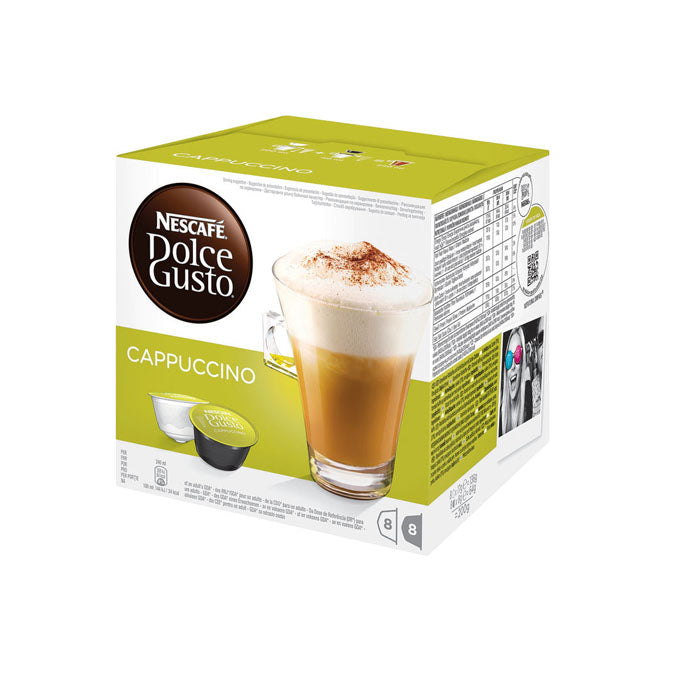 Nescafe Dolce Gusto Cappuccino Coffee Pods 3 x 16 Drinks – Coffee