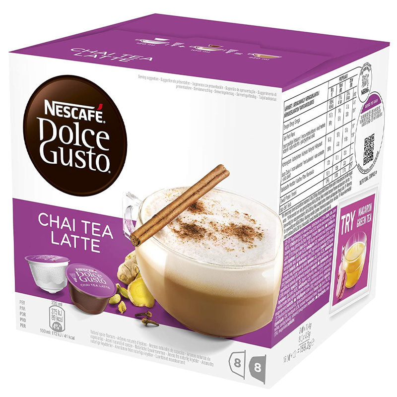 Dolce Gusto Chai Tea Latte Tea Pods