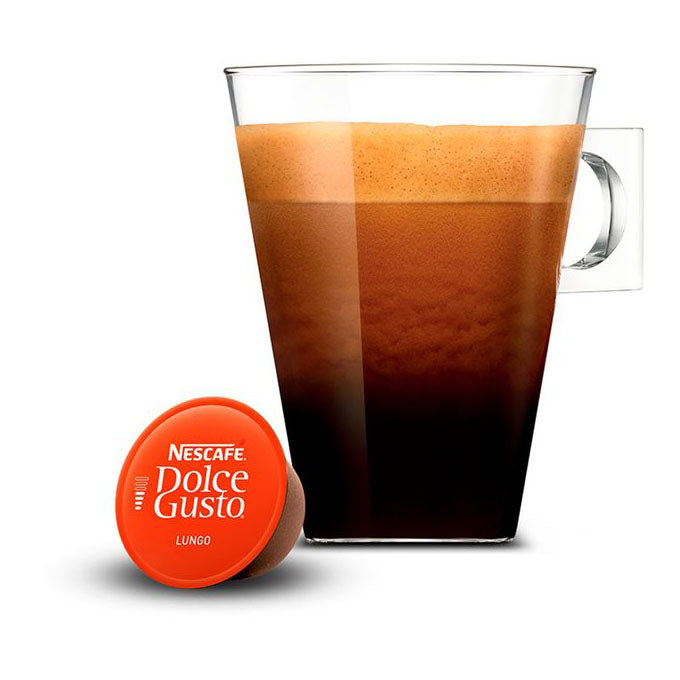Nescafe Dolce Gusto Lungo Coffee Nescafe Capsules, Medium Dark