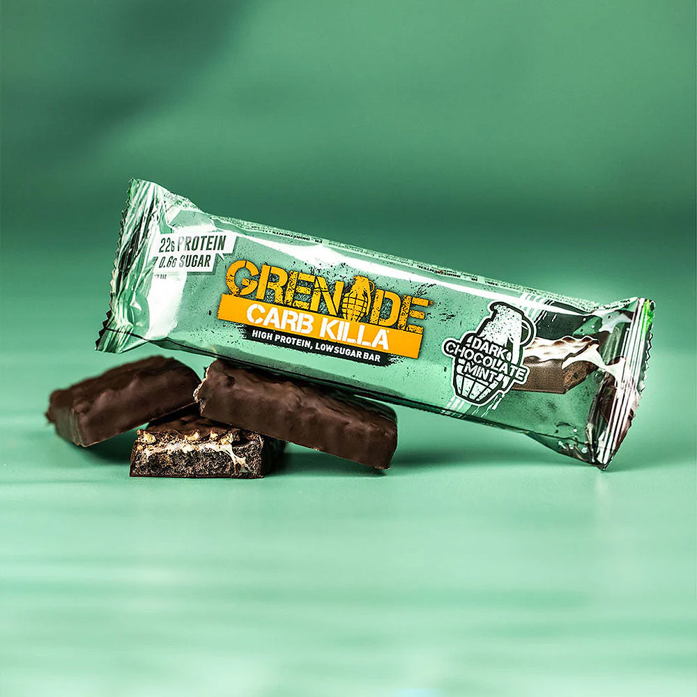 Grenade Dark Chocolate Mint Protein Bar