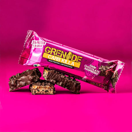 Grenade Dark Chocolate Raspberry Protein Bar