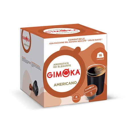 Gimoka Dolce Gusto Compatible 3 x 16 Americano Coffee Pods