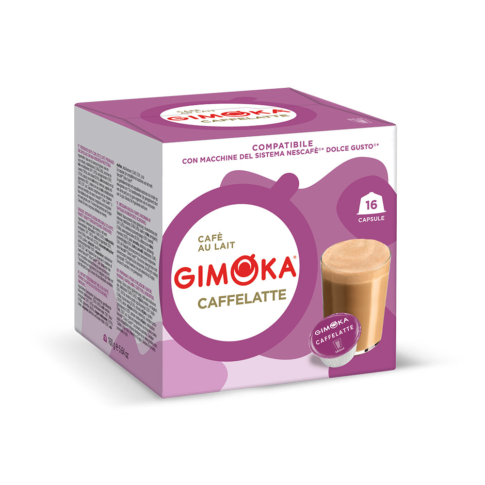 Gimoka Dolce Gusto Compatible 3x16 Caffe Latte Coffee Pods