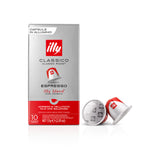 Illy Espresso Classico Coffee Capsules 1 x 10 Nespresso Compatible