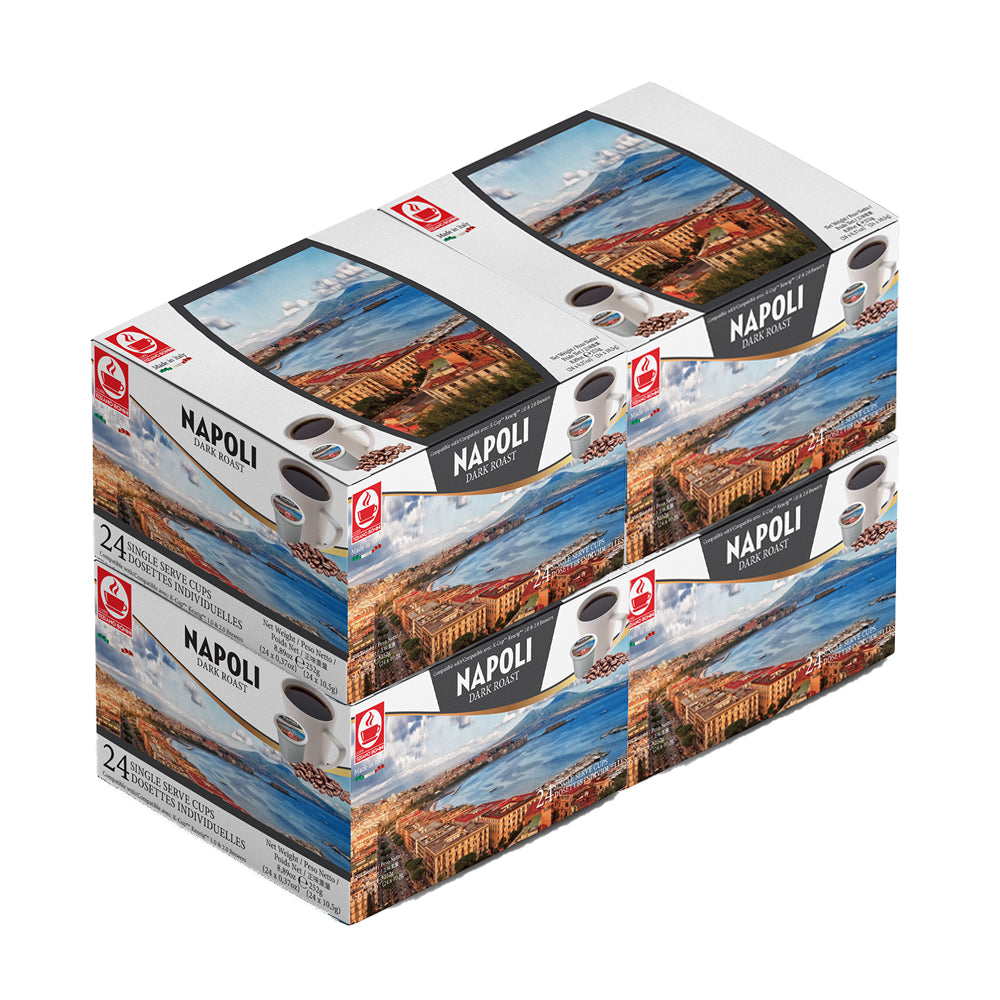 Tiziano Bonini Napoli Dark Roast Keurig K-Cup Compatible Pods 4 x 24 Pack's