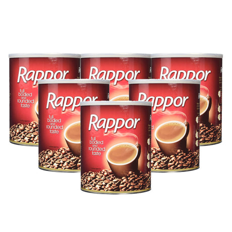 6 x 750g tins of Kenco Rappor