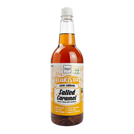 Skinny Food Salted Caramel Barista Syrup 1 Litre Bottle