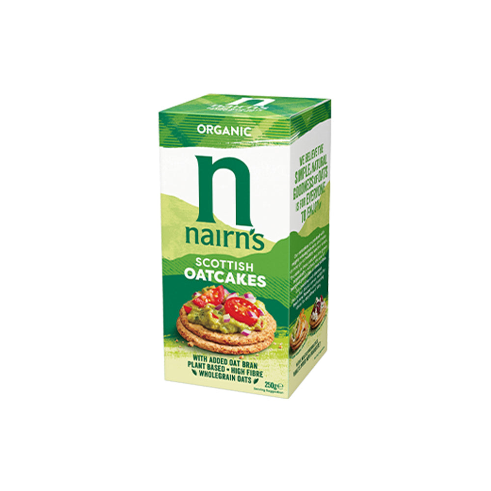 Nairn's Organic Scottish Oatcakes 12 x 250g