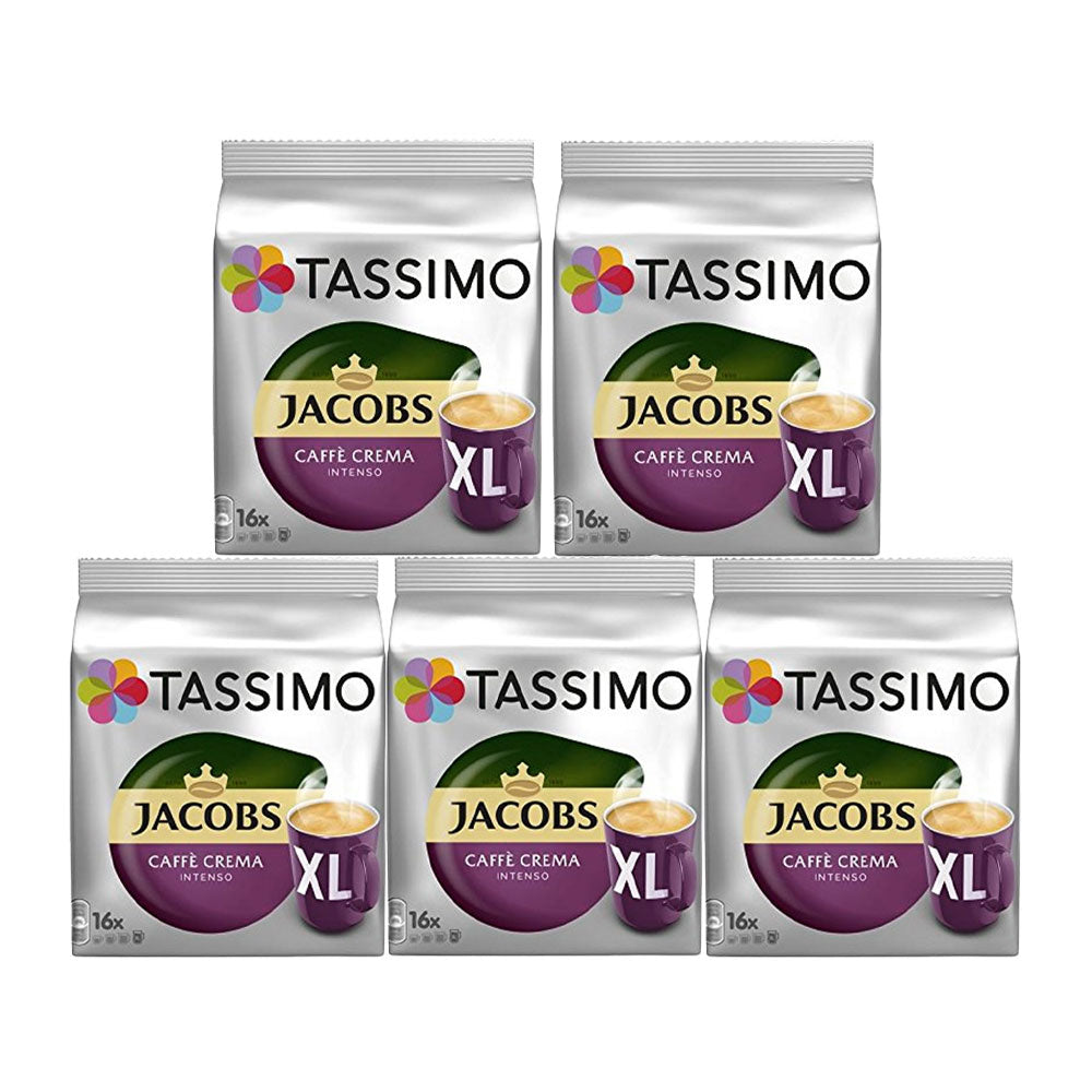 Tassimo T Discs Gevalia Café au Lait Coffee Pods Case of 5 Packets