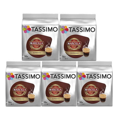 Products Tassimo T Discs Marcilla Espresso Case of 5 packets