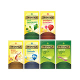 Twinings Fruit, Herbal & Green Tea Variety Pack 6x20 Enveloped Tea Bags