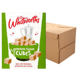 Whitworths Demerara Sugar cubes case 10 x 500g box