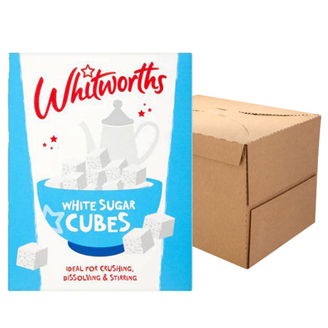 Whitworths White Sugar Cubes case of 10 boxes