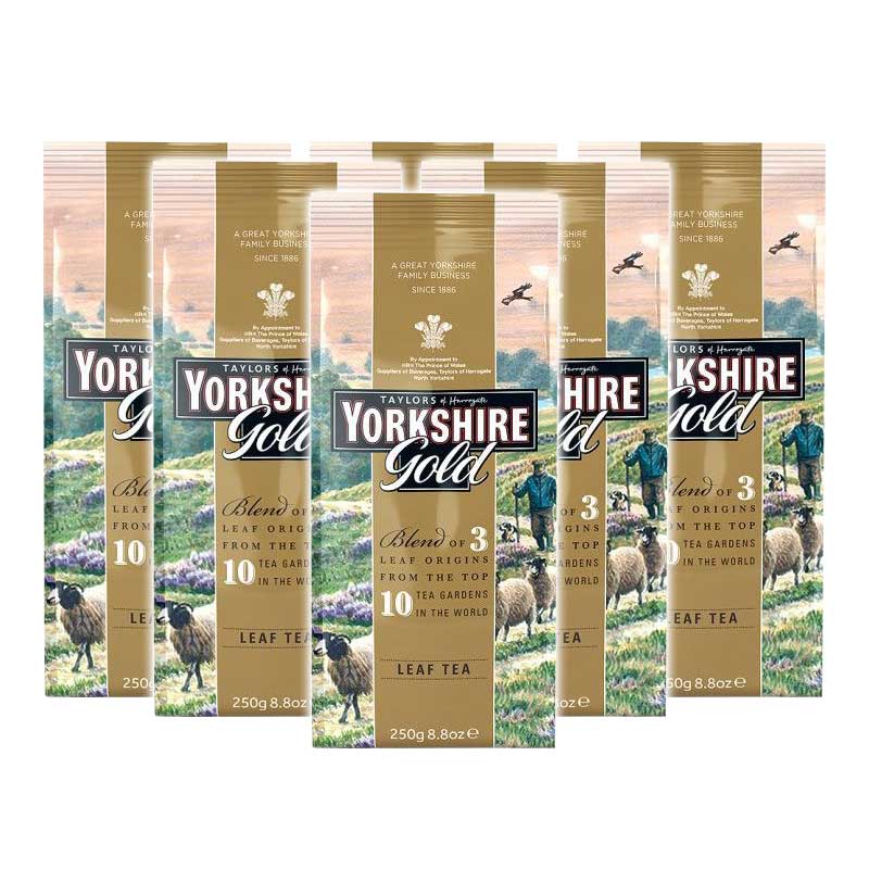 Yorkshire Gold Tea Loose Leaf Tea 250g Case 6x250g – Coffee