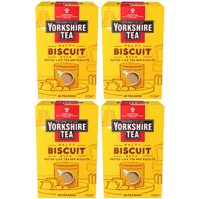 Yorkshire Tea Biscuit Brew Tea Bags 4 x 40