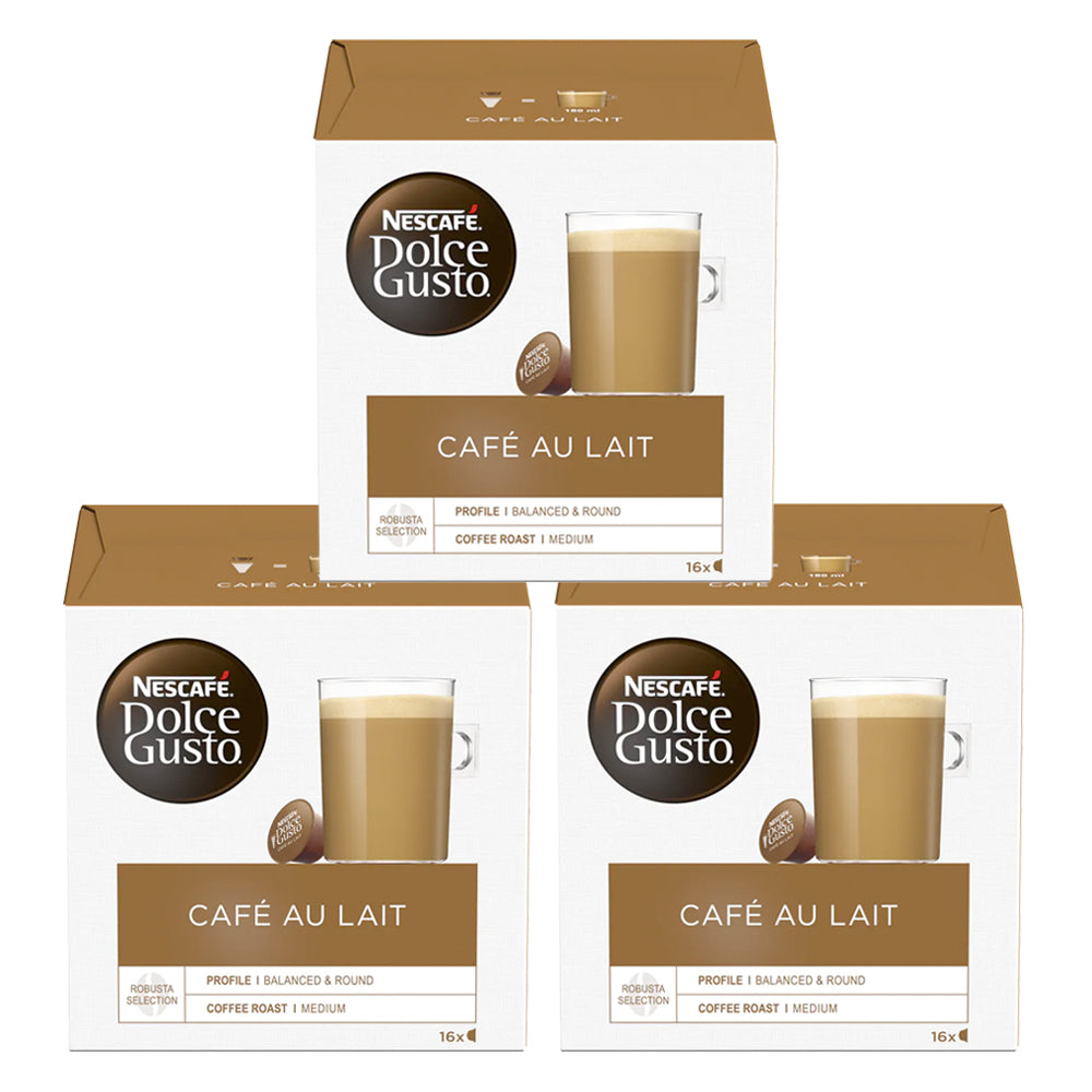 Nescafé Dolce Gusto Café Au Lait Coffee Pods - Case