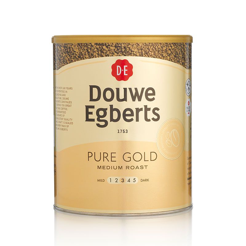 Douwe Egberts Pure Gold Instant Coffee Tin 750g