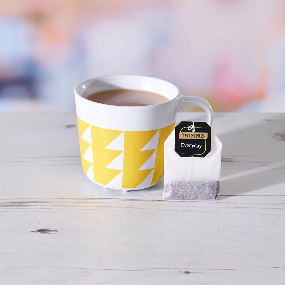 Cup of Twinings Everyday with tea bag