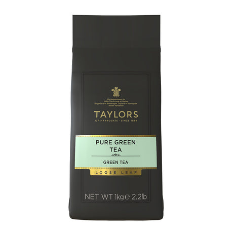 Taylors of Harrogate Pure green loose leaf tea 1Kg bag