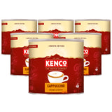 Kenco Cappuccino Instant Coffee Tins 6x1Kg