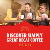 discover simply great decaf coffee