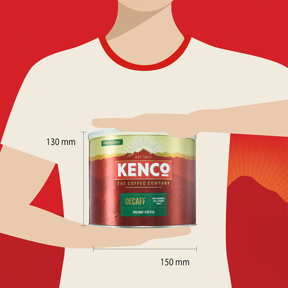 kenco decaf tin size dimensions