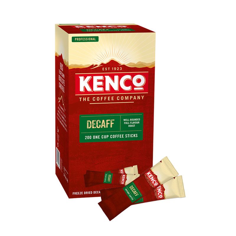 Kenco Decaffeinated Coffee Sticks 1 x 200