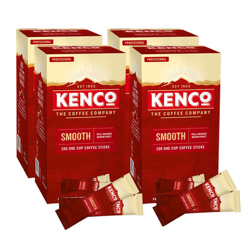 Kenco Smooth Roast Sticks 4 x 200