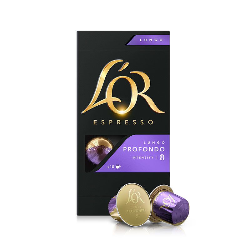 L'OR Espresso Profondo Coffee Capsules 1 x 10 Nespresso Compatible