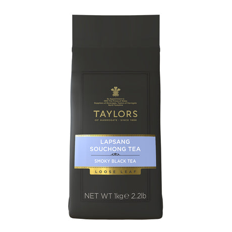 Taylors of Harrogate Lapsang Souchong loose leaf tea 1Kg bag