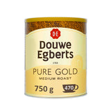 Douwe Egberts Pure Gold Instant Coffee Tin 750g