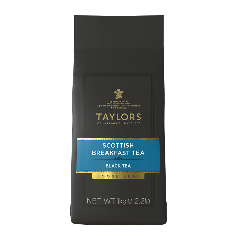 Taylors of Harrogate Scottish breakfast loose leaf tea 1Kg bag