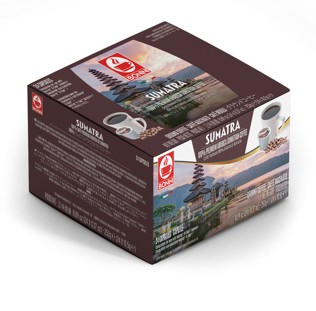 Tiziano Bonini Sumatra Keurig K-Cup Compatible Pods 24 Pack's