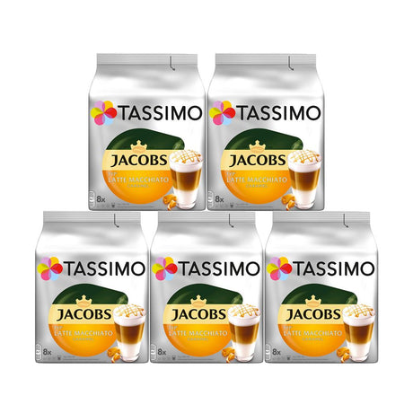 TASSIMO T-DISCS COFFEE PODS - BUY 3+ PACKS & GET FREE UK POST! Latte,  Cadbury